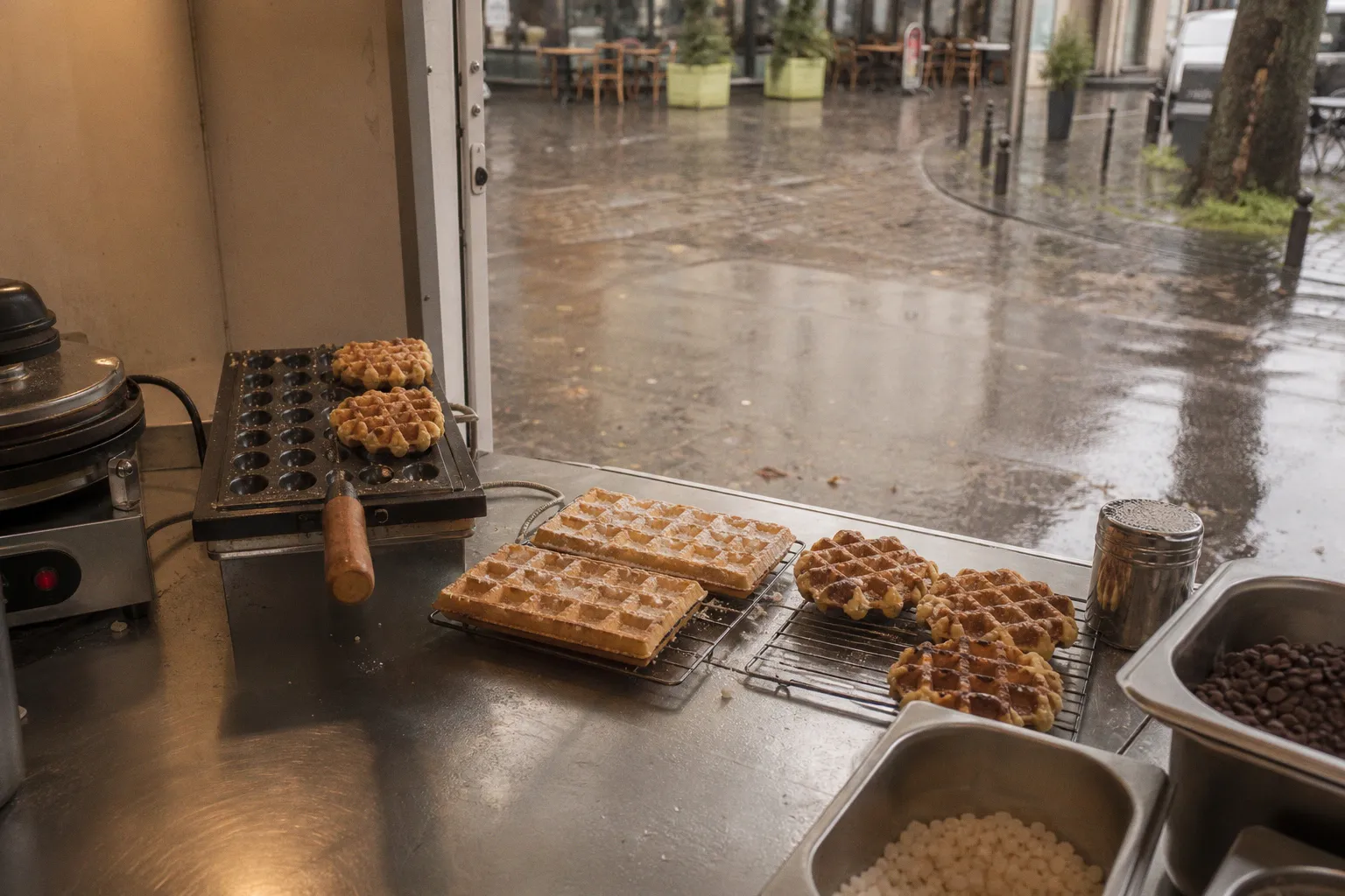 Gaufres de Bruxelles ou de Liège : quel format choisir pour son food truck