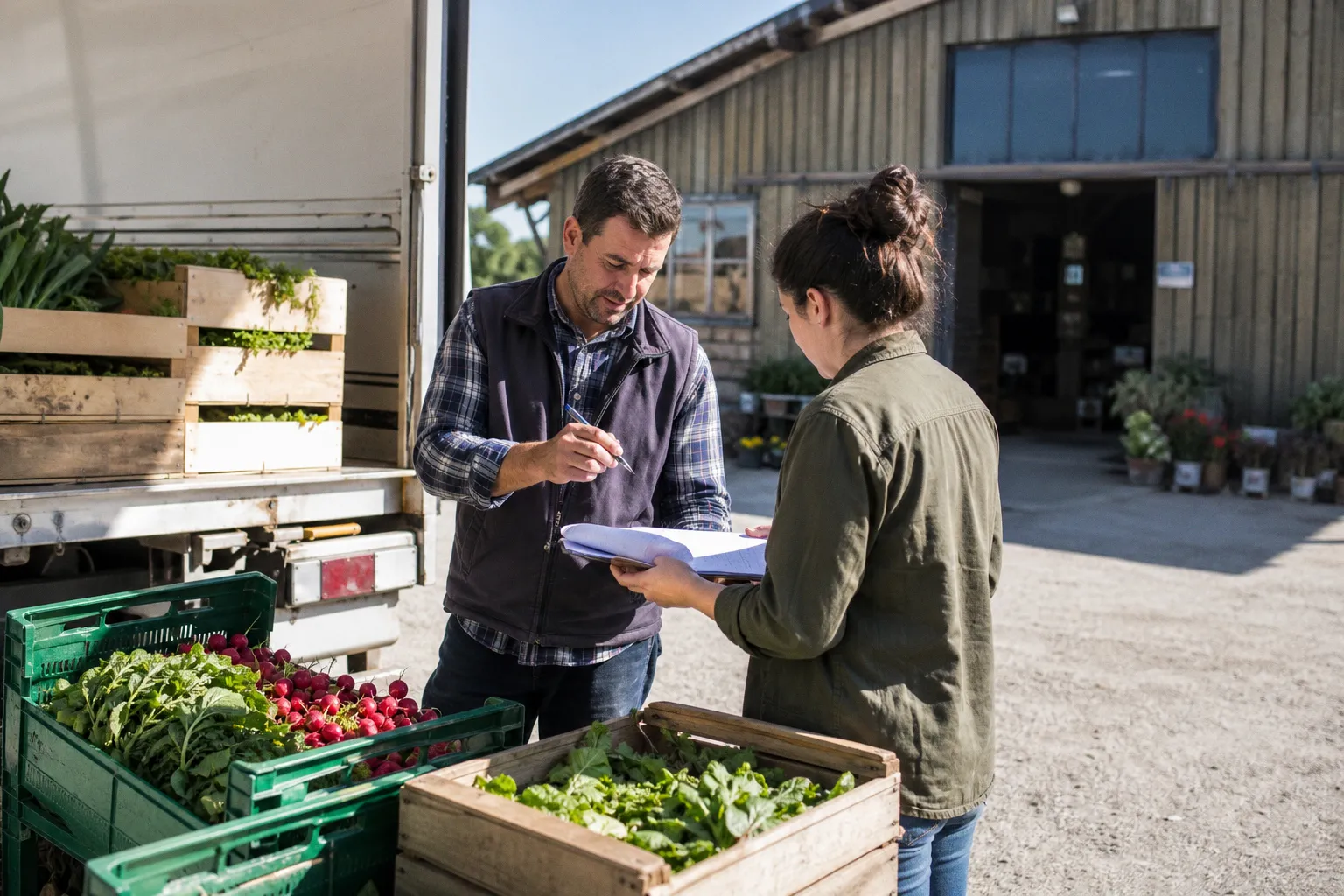 Partenariat maraîcher local : la checklist de préparation avant le premier contrat