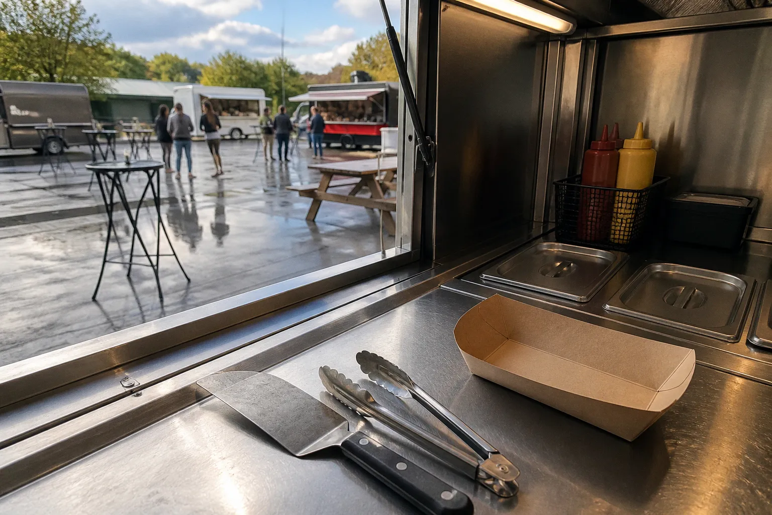 Stand en food court : la checkliste avant de se lancer